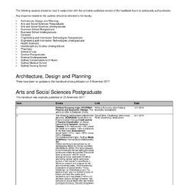 Handbooks Errata 2018