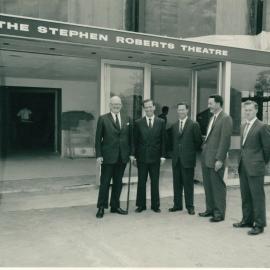 Inspecting the Construction of Stephen Roberts Theatre