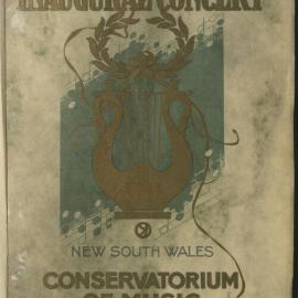 Inaugural Concert  Souvenir Program
