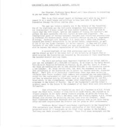Science Foundation for Physics Annual Report 1978/1979