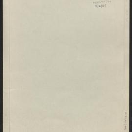 Correspondence with Australian Federal Government, 1929-1930