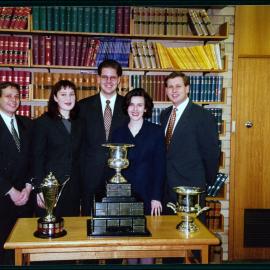 Winning 1996 Mooting Team