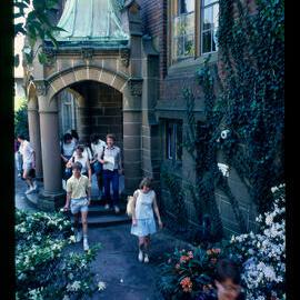 Students Outside RD Watt Building