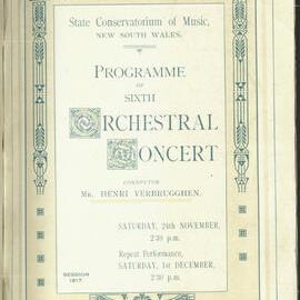 Sixth Orchestral Concert