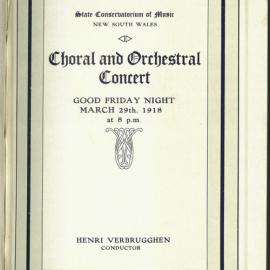 Good Friday Night Choral and Orchestral Concert