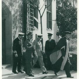 Academic Procession at Ceremony of Commemoration of Benefactors, 1951