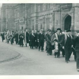 Academic Procession for the Commemoration Ceremony to Mark the Centenary of the Legislative Act Incorporating the University