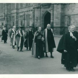 Academic Procession for the Commemoration Ceremony to Mark the Centenary of the Legislative Act Incorporating the University