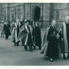 Academic Procession for the Commemoration Ceremony to Mark the Centenary of the Legislative Act Incorporating the University