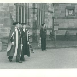 Ad Eundem Gradum Degrees Conferred Upon the Rt. Hon. Viscount Jowitt and Dean Erwin Griswold, Academic Procession