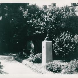 Bronze Statue in the Vice Chancellor's Quadrangle