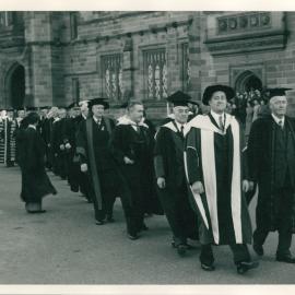 Centenary Oration, Academic Procession