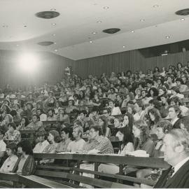 Sir Hermann Black Addressing New Students