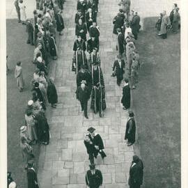 Centenary Oration, Academic Procession after Ceremony