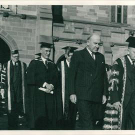 Centenary Oration, Academic Procession after Ceremony