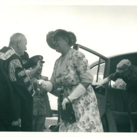 Charles Bickerton Blackburn Greeting Queen Salote of Tonga