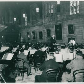 Concert Given in the Great Hall by the Sydney Symphony Orchestra Conducted by Eugene Gossens