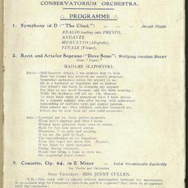 Director's Choral and Orchestral Concerts
