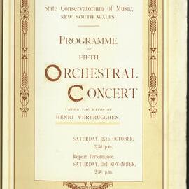 Fifth Orchestral Concert