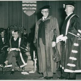 Conferring of Honorary Degree (LL.D.) upon Sir Stephen Roberts at the University of British Columbia