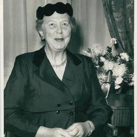 Mrs Roberts on the Occasion of Conferring of Honorary Degree (LL.D.) upon Sir Stephen Roberts at the University of British Columbia