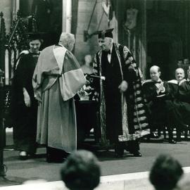 Conferring of Honorary Degree of Doctor of Letters Upon the Chancellor Emeritus Sir Charles Bickerton Blackburn