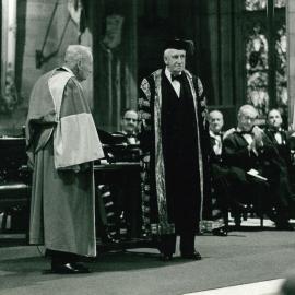 Conferring of Honorary Degree of Doctor of Letters Upon the Chancellor Emeritus Sir Charles Bickerton Blackburn