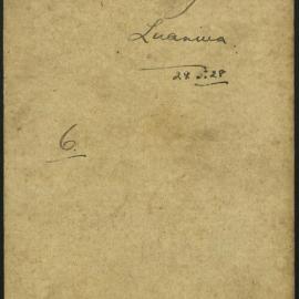 Luangiua Notebook [Malaita Province, Solomon Islands]