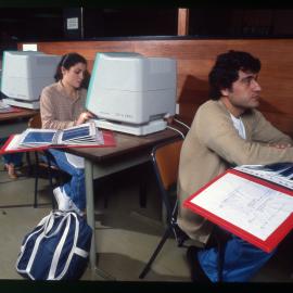 Students at Computer Desks