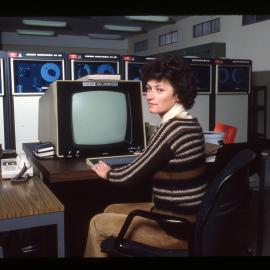 Student at Computer