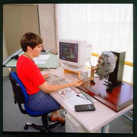 Engineering Student Working