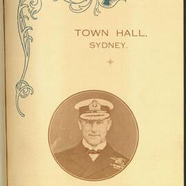Farewell Concert to Admiral of the Fleet Viscount Jellicoe, Viscountess Jellicoe and Officers of HMS New Zealand