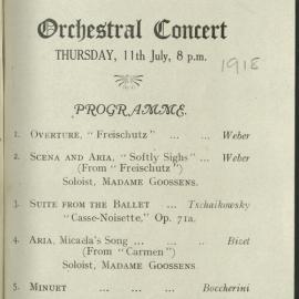 Orchestral Concert
