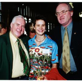 Guests at a Pin Presentation Evening for Sydney Olympic Representatives in MacLaurin Hall