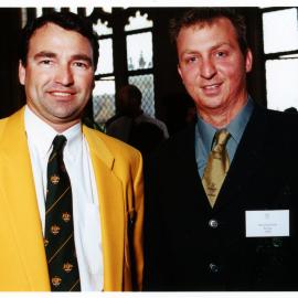 Guests at a Pin Presentation Evening for Sydney Olympic Representatives in MacLaurin Hall