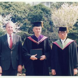 Honorary Degree Conferred Upon John Manning Ward by Waseda University, Japan