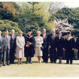 Honorary Degree Conferred Upon John Manning Ward by Waseda University, Japan