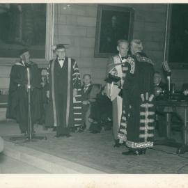 Honorary Degree Conferred Upon Professor Walter Gropius