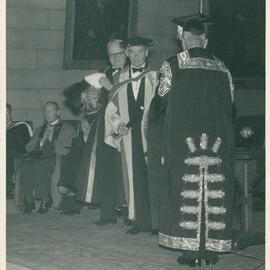 Honorary Degree Conferred Upon Professor Walter Gropius