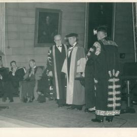 Honorary Degree Conferred Upon Professor Walter Gropius