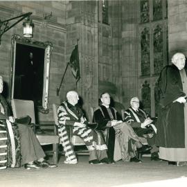 Lecture in the Great Hall during Visit of the Archbishop of Canterbury