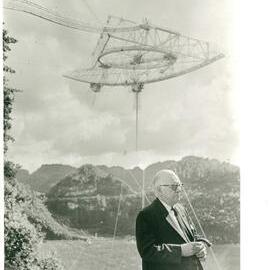 Cornell/Sydney Astronomy Centre Radio Telescope at Aracebo Puerto Rico