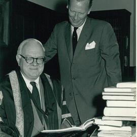 Presentation of Books by the Netherlands Consul-General, Mr Alex Laboyrie