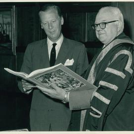 Presentation of Books by the Netherlands Consul-General, Mr Alex Laboyrie