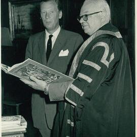 Presentation of Books by the Netherlands Consul-General, Mr Alex Laboyrie