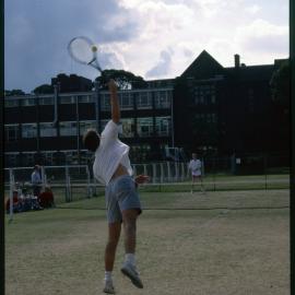 Tennis Courts Between Manning House and Old Teachers College