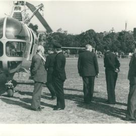 RAAF Helicopter on No 2 Oval