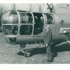 RAAF Helicopter on No 2 Oval