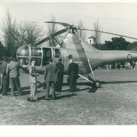 RAAF Helicopter on No 2 Oval