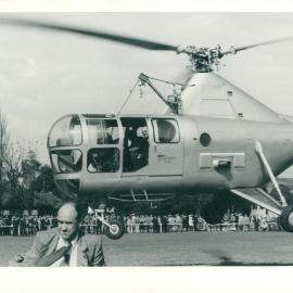 RAAF Helicopter on No 2 Oval
